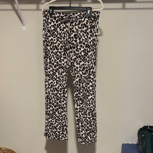 Old Navy Leopard Print Pajama Pants